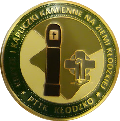 Odznaka "Krzyże i Kapliczki Kamienne na Ziemi Kłodzkiej"